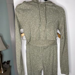 Gymshark set: leggings and crop top